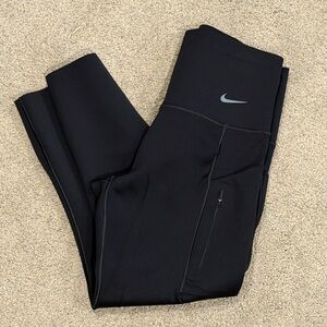 Nike Black Dri-FIT Cropped Leggings